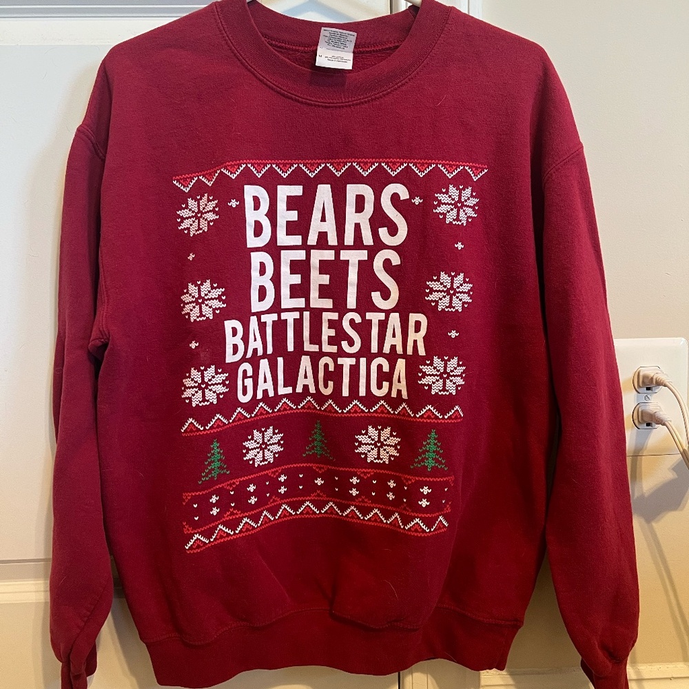 'The Office' Bears Beats Battlestar Galactica Sweatshirt